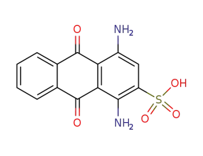 1,4-diamino-9,10-dioxo-9,10-dihydro-anthracene-2-sulfonic acid