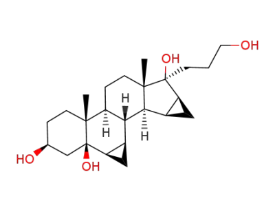 17α-(3-hydroxypropyl)-6β,7β;15β,16β-dimethylene-5β-androstane-3β,5,17β-triol