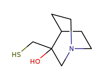 3-hydroxy-3-(mercaptomethyl)quinuclidine